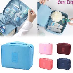 Multifunction Travel Cosmetic Bag Makeup Case Pouch Toiletry Wash Organizer Bag Storage Suitcase Carrying Bag US