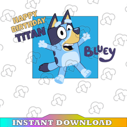 Personalized Bluey Birthday Svg,The Heeler Family Birthday Svg,Bluey Family Svgfor Birthday,Birthday Kid Svg