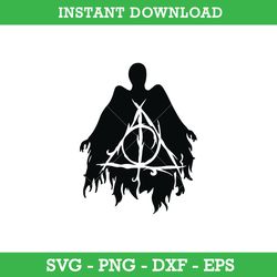 Harry Potter Deathly Hallows SVG, Deathly Hallows SVG, Harry Potter SVG, Instant Download