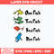 One Fish Two Fish Red Fish Blue Fish Svg, Dr Seuss Svg, Png Dxf Eps File.jpg