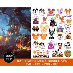 1000 Halloween bundle svg, Halloween svg, Digital file, hocus pocus svg, horror movies svg, disney halloween svg