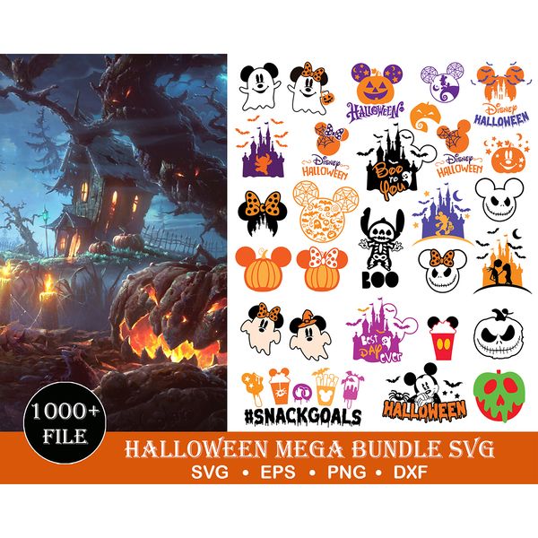 1000 Halloween bundle svg, Halloween svg, Digital file, hocus pocus svg, horror movies svg, disney halloween svg.jpg