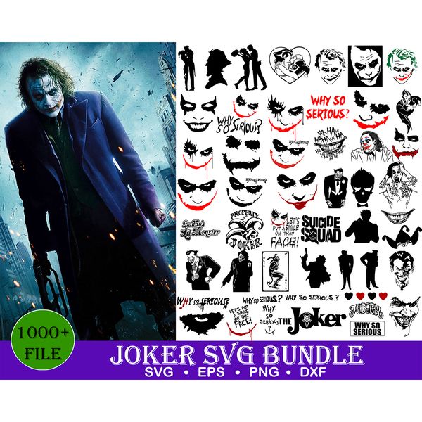 1000 Joker Svg Bundle, Joker printable, Horror movies svg, Suicide squad svg, Joker Face, Joker Smile,Joker png, Joker shirt,Joker cut file.jpg