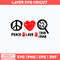 Peace Love True Crime Svg, True Crime Svg, Png Dxf Eps File.jpg