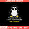 Penguins Cant Fly I Cant Fly Therefore I Am A Penguin Svg, Png Dxf Eps File.jpg