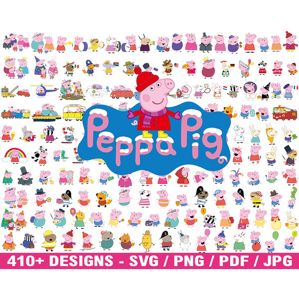 1500 Peppa Pig SVG, Peppa Pig Vector, Peppa Pig SVG Bundle, Peppa Pig Cricut, Peppa Pig Vector Bundle, Peppa Pig Clipart, Peppa Pig Cricut.jpg