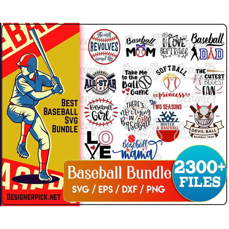 2300 Baseball Clipart, Baseball Cutfile, Baseball Instant Download, US Baseball png, Ball svg, Instant download.jpg