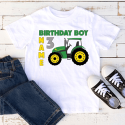 Tractor Birthday Family T-shirts. Tractor Birthday T-shirts. Tractor Birthday T-shirts. Birthday Tractor shirt.