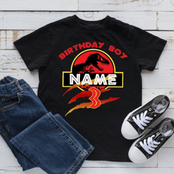 Jurassic Park Dinosaur Birthday Family T-shirts. Jurassic Park Birthday T-shirts. Jurassic Park Birthday T-shirts.