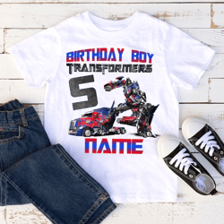 transformers optimus prime birthday family custom shirts. transformers birthday t-shirts. optimus prime birthday t-shirt