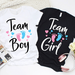 team pink or team blue gender reveal t-shirt, gender reveal keeper of the gender top. gender reveal t-shirts.