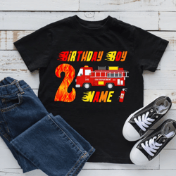 firefighters birthday family t-shirts. firefighters birthday t-shirts. firefighters birthday t-shirts.