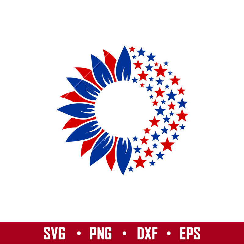 American Sunflower, American Sunflower Svg, Starbucks Svg, Coffee Ring Svg, Cold Cup Svg, png, dxf, eps file.jpg
