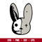 Bad Bunny 4, Bad Bunny Svg, Yo Perreo Sola Svg, Bad bunny logo Svg, El Conejo Malo Svg,png, dxf, eps file.jpg
