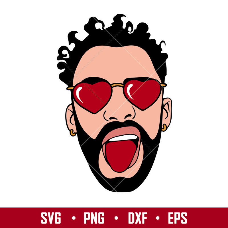 Bad Bunny, bad bunny svg for cricut, bad bunny png, Bad bunny svg bundle, svg, png, eps, dxf file.jpg