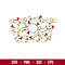 Christmas Lights Ful Wrap, Christmas Lights Full Wrap Svg, Starbucks Svg, Coffee Ring Svg, Cold Cup Svg, png, dxf, eps file.jpg
