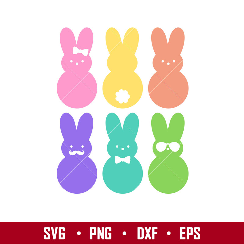Cute Peeps, Cute Peeps Svg, Happy Easter Svg, Easter egg Svg, Spring Svg, png, dxf, eps file.jpg