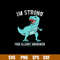 I_m Strong Food Allergy Awareness Svg, Dinosaur Svg, Png Dxf Eps File.jpg
