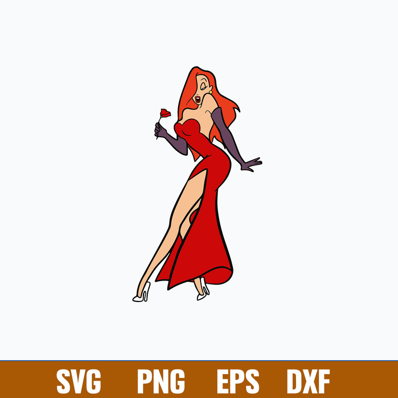 Jessica Rabbit Svg, Jessica Svg, Disney Svg, Png Dxf Eps File.jpg