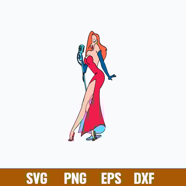 Jessica Rabbit Svg, Roger Rabbit Svg, Png Dxf Eps File | Inspire Uplift