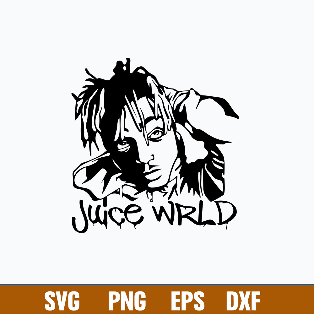 Juice WRLD Svg, Juice WRLD Rapper Svg Png Dxf Eps File.jpg