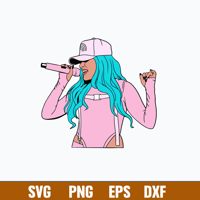 Karol G Svg, La Bichota Svg, Png Dxf Eps FIle.jpg