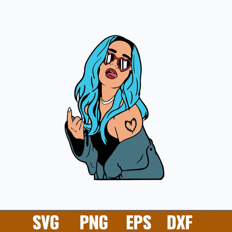 La Bitchota Karol G Svg, Karol G Singer Svg, Bitchota Svg, Png Dxf Eps File.jpg
