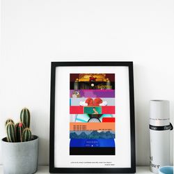 kanye west album cover art | printed poster | wall art | yeezy | print artist | gift for hip-hop or hypebeast poster |
