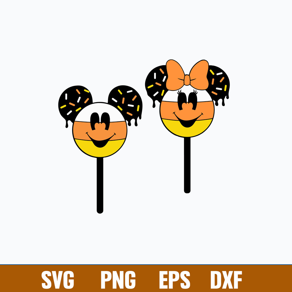 Mouse Head Candy Corns Svg, Mickey Mouse Svg, Minie Mouse Svg, Disney Svg, Png Dxf Eps File.jpg