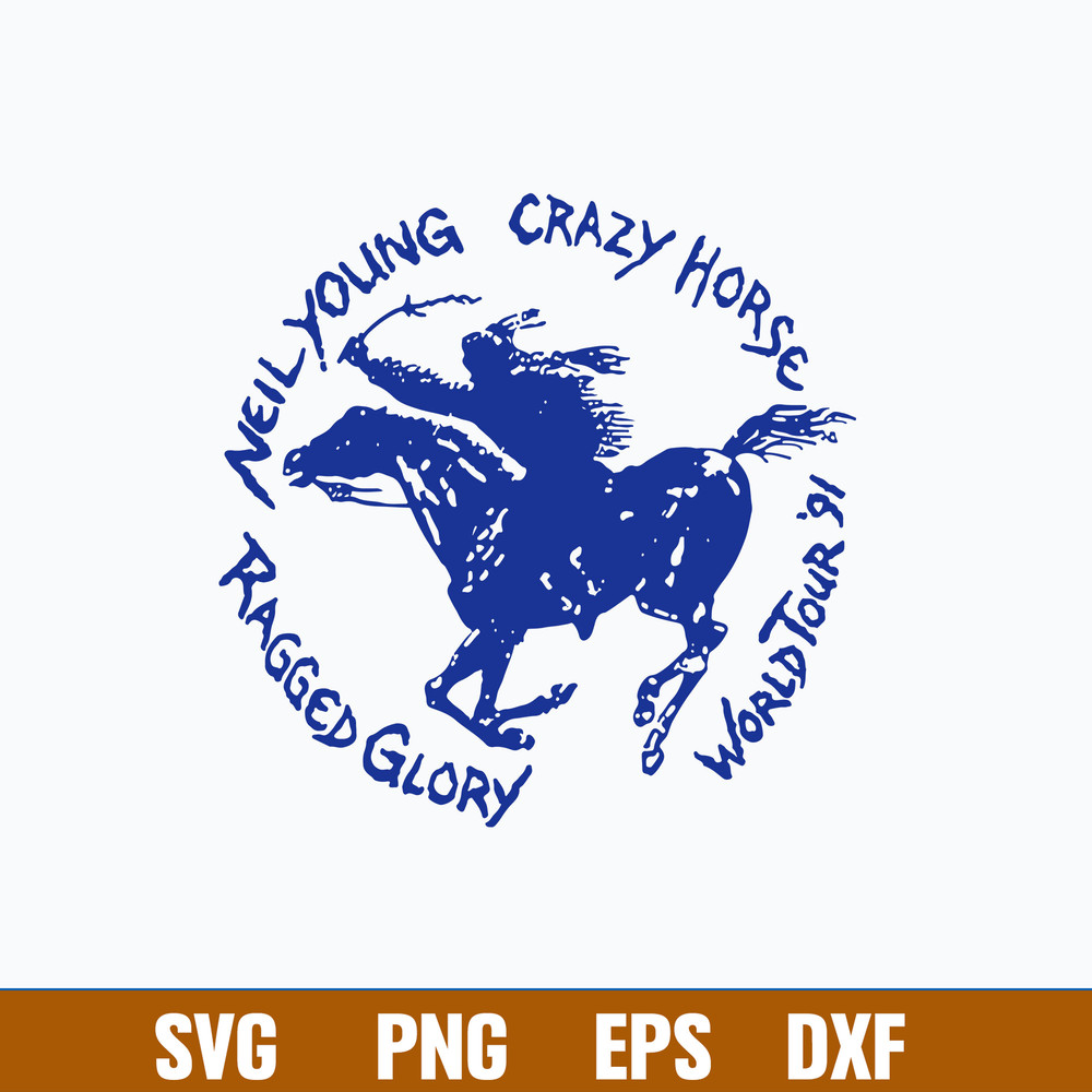 Neil Young Crazy Horse On Tour Svg, Horse Svg, Music Svg, Png Dxf Eps File.jpg