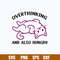 Overthinking And Also Hungry Svg, Cat Svg, Png Dxf Eps File.jpg