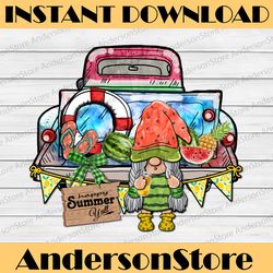 happy summer y'all gnomes png, summer sublimation design,gnomes png,summer png,gnomes and summer png digital downloads