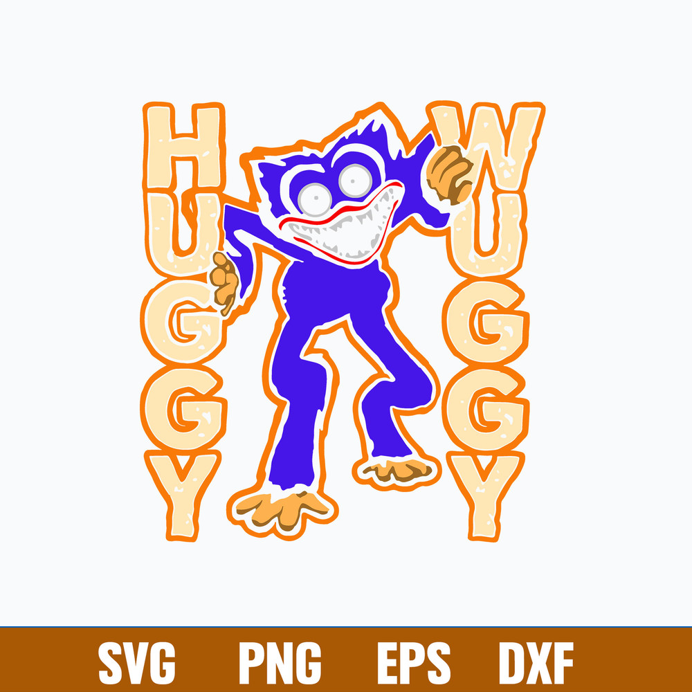 Poppy Playtime Huggy Wuggy Svg, Huggy Wuggy Svg, Png Dxf Eps File.jpg