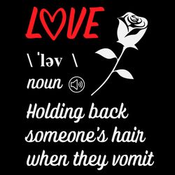 Word Definition Love Valentine Day Svg, Valentine Svg, Love Svg, Rose Svg, Couple Svg