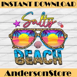 salty beach png, summer sublimation designs downloads, digital download, sublimation graphics, sunglasses png design