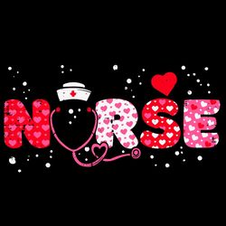 Nurse Valentines Day Svg, Valentine Svg, Nurse Life Svg, Love and Nurse Svg