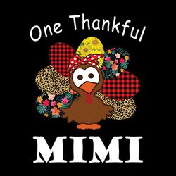 turkey one thankful mimi thanksgiving day happy thanksgiving svg, thanksgiving turkey svg files