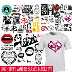 1000 designs bundle, buffy the vampire slayer bundle, vampire slayer, buffy silhouette, buffy file cut digital download