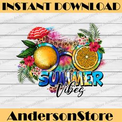 summer vibes png, sublimation print, direct print file, summer sublimation png, vintage retro print, hippie png image