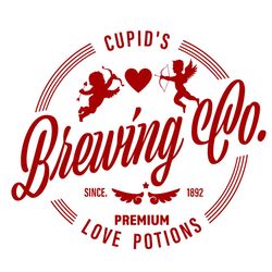 Cupids Brewing Co Svg, Valentine Svg, Cupid Logo Svg, Love Position Svg,