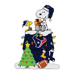 Houston Texans Snoopy Christmas,NFL Svg, Football Svg, Cricut File, Svg