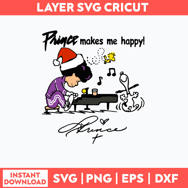 Prince Makes Me Happy Snoopy Svg, Snoopy Christmas Svg, Png Dxf Eps File.jpg