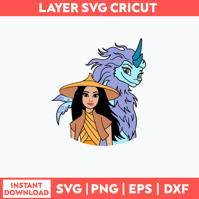 Raya And The Last Dragon Svg, Disney Svg, Png Dxf Eps File.jpg