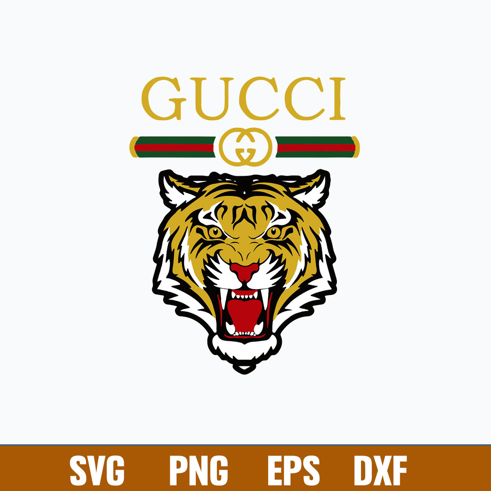 Tiger Gucci Fashions Svg, Gucci Svg, Tiger Svg, Brand Svg, Png Dxf Eps File.jpg