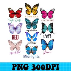 The Eras Tour Butterfly Vintage Svg, Taylor's Version TSvg, The Eras Tour 2023 Svg, Taylor Retro ConcerSvg, Unisex Overs