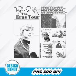 The Eras Tour Png, Taylor Swift Lover Png, Folklore Evermore Png, Midnights Concert Png, Swiftie Png, Swiftie Gift for