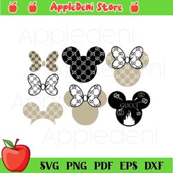 mickey minnie brand logo svg