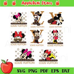 Mickey Minnie Brand Logo Svg