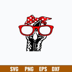 turkey messy bun svg, messy bun svg, png dxf eps file