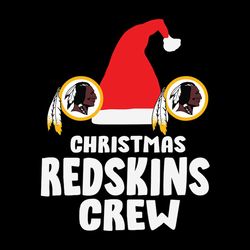 Christmas Crew Washington Redskins NFL Svg, Football Svg, Cricut File, Svg